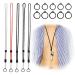 5 Sets Peritoneal Dialysis Accessories PD Catheter Holders Perfect Replacement for PD Catheter Belts/Peritoneal Dialysis Belts Catheter Peritoneal Supplies Adjustable Shower Lanyard