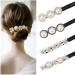 Flower Hairpin Set - 4 Pieces Lazy Flower Hair Clips for Bun & French Twist Hairstyles | Women's Hair Accessories - Buy Online on GoSupps.com