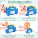 NuLink Electric Portable Dual Nozzle Balloon Pump for Decoration Party - Blue/Yellow - Buy Online on GoSupps.com