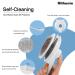 Rlihunix Self Cleaning Slicker Brush | Dog & Cat Grooming | Shedding & Mats Removal | Short & Long Hair | Blue - Buy Online on GoSupps.com
