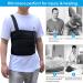 Rib Belt Chest Binder for Rib Injury Support - Breathable Compression Wrap for Broken, Fractured, Dislocated Ribs - Size L (33 to 43) - Buy Online on GoSupps.com