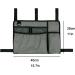 ZIEM Walker Bag Walker Organizer Pouch Attachments Bags with Cup Holder Large Capacity Accessory Basket Provides Hands Free Storage for Wheelchair Rollator Grey - Buy Online on GoSupps.com