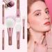 Buy Breteil 6-Piece Dense Bristle Makeup Brush Set - Professional Foundation Powder Blush Concealer & Eye Brushes - Short Handle - Perfect for Flawless Makeup Application - Buy Online on GoSupps.com
