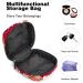 Red Japanese Women's Period Storage Bag | Menstrual Cup & Tampon Organizer | Stylish & Portable for Teen Girls - Buy Online on GoSupps.com