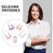 GANAZONO Lot De 5 Pinces Nez En Silicone Souple Invisibles De Taille Moyenne Correcteur Remodelant Et Rehaussant Pour Hommes Et Femmes Am liore La Respiration Port De Jour Nuit Usage Quotidien - Buy Online on GoSupps.com