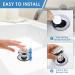 3Pcs Bathroom Sink Stopper with Drain Hole Pop Up Sink Drain Stopper Universal Pop Up Sink Drain Strainer for 34 to 40mm Drain Holes Removable Stainless Steel Basin Drain Strainer for Bathroom - Buy Online on GoSupps.com