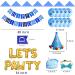 STMK Dog Birthday Party Supplies Dog Birthday Bandana Boy with Birthday Party Number Hat Bowtie Cake Toy Lets Pawty Paw Balloons Dog Happy Birthday Banner for Dog Puppy Birthday Party Supplies Blue - Buy Online on GoSupps.com