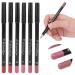 6pcs Long Lasting Lip Liner Set 02 | Waterproof Matte Lip Pencil Cosmetics for Women and Girls - Buy Online on GoSupps.com