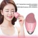 Streysisl Facial Cleansing Brush Face Washer Face Brush Cleanser Soft Silicone Face Washer Rechargeable Waterproof Vibrating Simple Skin Care Devices for Pink - Buy Online on GoSupps.com