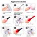 RARJSM Milky White Gel Polish 15ML French White Nail Art Manicure Varnish LED UV Gel Polish - Buy Online on GoSupps.com