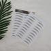 6D Black Eyebrow Stickers - Waterproof & Natural Tattoos - 10 Sheets (100 Pairs) - Buy Online on GoSupps.com