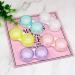 Owlkay Contact Lens Storage Container - Mini Colored Box for Women | Pink & Yellow - Buy Online on GoSupps.com