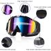 Famini Ski Goggles - Anti-Fog UV Protective Snowboard Glasses for Men Women & Children | Double Lens Foam Padding & Storage Bag - Buy Online on GoSupps.com