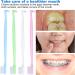 Orthodontic Toothbrush Set - 4PCS Double-Sided Interspace Brushes for Braces Cleaning - Ideal for Dental Care - Buy Online on GoSupps.com