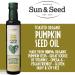 Sun & Seed Organic Toasted Pumpkin Seed Oil - 250ml - Rich in Vitamin E & Omega-6 - Vegan, Gluten & Soy Free - Buy Online on GoSupps.com