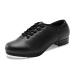 Child Jazz Tap Dance Shoes for Unisex Girls and Boys (Toddler/Little Kid/Big Kid) 2.5 Little Kid Black