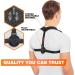Adjustable Back Posture Corrector for Women & Men - Comfortable Brace for Slouching & Hunching - Clavicle Support - Chest Size 25-50 - Buy Online on GoSupps.com