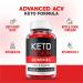 Keto Fusion Gummies - Advanced Weight Loss Formula with ACV, Vitamin B12, B6, and Beet Root Juice - 60 Gummies - Buy Online on GoSupps.com