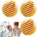 Washing Machine Balls Soft Washing Balls 3 Pcs Machine Ball Softener Tpr Reusable Laundry Balls Quick Drying Washing Balls Deep Cleaning Machine Balls Laundry Softener Balls Yellow - Buy Online on GoSupps.com