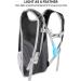 2L Hydration Pack Backpack for Running, Hiking & Cycling | Insulated Water Pack for Men & Women - Black - Buy Online on GoSupps.com