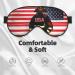 Buy Red Stripe Firefighter USA Flag Print Sleep Eye Mask - Soft Eye Cover for Travel & Naps | Perfect Gift for Men & Women - Buy Online on GoSupps.com