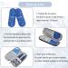 Bomkee Insulin Pen Bag | Insulin Cooling Bag for Diabetes | Travel Medication Case with 2 Fridge Packs - Black - Buy Online on GoSupps.com