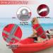 Emust Dog Life Preserver - High Buoyancy Flotation Vest for Small Medium & Large Dogs - Perfect for Swimming & Beach Activities - NEW RED - Buy Online on GoSupps.com