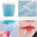 100 x Disposable Lip Brushes (Blue and Black) Disposable Lip Applicator Lip Gloss Stick Makeup Beauty Tool Set - Buy Online on GoSupps.com