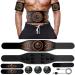 ZQIN EMS training device belly trainer electrically EMS abdominal muscle trainer Ems belly train for men and women belly training equipment for the waistband arms and thighs