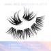 LANKIZ Cluster Lashes D Curl Russian Volume - 60 pcs DIY Eyelashes Extension Wisps - Featherlight Synthetic Reusable False Eyelashes - Soft Faux Mink Lash Clusters - Buy Online on GoSupps.com