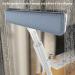 Squeegee for Window Cleaning with Spray and 3 Pads 2024 New Double Sided Spray Retractable Window Cleaner Spray Glass Cleaning Mop for Home Window Cleaning White 35cm panel - Buy Online on GoSupps.com