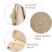 Chandelli Travel Toiletry Bag for Women - Travel Size Toiletries - Perfect Gifts for Mom - Coolest Gifts for Women - Great Hanging Makeup & Cosmetic Bag - Cream Medium - Buy Online on GoSupps.com
