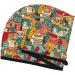 Hair Towel Wrap with Button - Quick Drying Towel Turban for Hair | Funny Owl Design - Perfect for Fast Drying - Buy Online on GoSupps.com