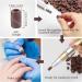AISEELY Sanding Bands Pack Nail Sanding Bands for Nail Drill Bit 150pcs 80# 120# 180# Grit Electric Nail Drill Sanding Bands for Manicure & Pedicure Each Size 50pcs black - Buy Online on GoSupps.com
