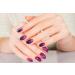 Townley Girl 96 Pcs Stick on Nails Set | Glitter-Glamup & Metallic Press- On Nail Sets for Girls | Self-Adhesive Artificial Nails Pink - Buy Online on GoSupps.com