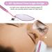Large Stainless Steel Lash Mirror with Storage Bag - Perfect for Eyelash Extension Makeup Inspections - Pink - Buy Online on GoSupps.com