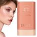 Moisture Blushess Stick - Cheek Tint Cream Blushess for Natural Makeup Make Up with Rotating Design Long Lasting Natural Cheek Tint Blushes Stick for Women Girls for Cheeks and Lips Pfrank