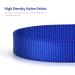 Audwud Thick Nylon Dog Collar - Classic Adjustable Neck Band for Small Medium & Large Dogs | Deep Sea Blue - XS (25-36 cm) - Buy Online on GoSupps.com