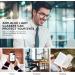 Okh Blue Light Filter Reading Glasses for Men & Women - Round Anti-Glare Glasses to Reduce Eye Strain & Headaches - Black & Turtle 0.0 Magnification - Buy Online on GoSupps.com