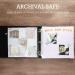 Samsill 12x12 Scrapbook Expansion Refill Pages - 40 Pack Super Heavyweight Clear | Fits Post Bound & 3 Ring Albums | Archival Safe, Acid-Free - Buy Online on GoSupps.com