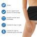 Ostomy Bag Covers & Support Garments | Stoma Belt with Inner Pocket | Hernia Support Light (Black S/M) - 33.5-44" Hip Circumference - Buy Online on GoSupps.com