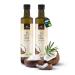 FOODIN BIO MCT oil 1000 ml from 100 coconut oil medium chain triglycerides MCT oil made from produced coconut 100 glutenfree and vegan 2 x 500 ml ideal for ketogenic Organic MCT 2 x 500 ml