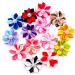 JpGdn 40 PCS Small Dog Hair Bows with Elastic Rubber Bands Handmade Colorful Pet Bow for Small Medium Puppy Doggies Cats Kitten Attachment Grooming Accessories bows with rubber band - Buy Online on GoSupps.com
