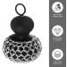 ALGONETO Cast Iron Chainmail Scrubber Cast Iron Skillet Cleaner for Fry Pan Cleaner Cast Iron Skillet Cleaner Chain Black - Buy Online on GoSupps.com