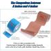 PTmehuu Kinesiology Tape Extra Wide 2 inch 4 inch x 16.4 feet Roll Waterproof Latex Free Athletic for Pain Relief  Muscle Support  Recovery 4 Inch x 16.4 Feet (1 Roll) Beige - Buy Online on GoSupps.com