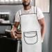 Beavorty overalls aprons decor hair stylist apron for barber hair stylist apron for men barber hairdressing apron hair stylist apron with pocket barber apron man white shawl tpu - Buy Online on GoSupps.com
