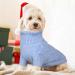 Hjumarayan Dog Sweater - Elegant Warm Sweater for Medium Dogs with Leash Hole | Blue L for French Bulldogs (Breast 53cm Back 40cm) - Buy Online on GoSupps.com