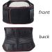 Removable Lumbar Support Belt - Self-Warming Magnetic Therapy for Men & Women XL Black - Thermal Decompression Waist Coach for Seniors - Buy Online on GoSupps.com