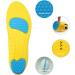 PANSHAN Memory Foam Orthotic Insoles for Plantar Fasciiti, Arch Support, Shock Absorption - Kids Size UK 2.5-4 (Women) - Buy Online on GoSupps.com