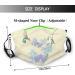 Zyvia Fresh Orchids Dust Mask for Adults - 5-Layer Protection Activated Carbon Filter Soft & Breathable Adjustable 10 Pack - Buy Online on GoSupps.com